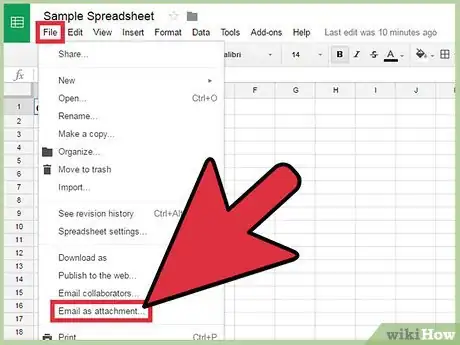 Image titled Use Google Spreadsheets Step 14