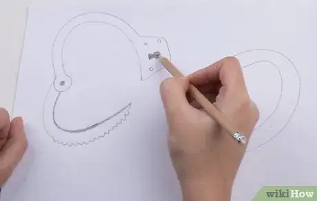 Image titled Draw Empty Handcuffs Step 21