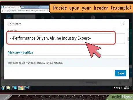 Image titled Write a LinkedIn Profile Step 5