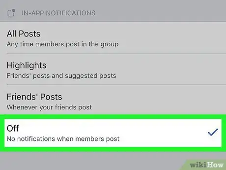 Image titled Block a Facebook Group on iPhone or iPad Step 9