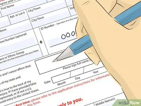 Image titled Register to Vote in Person Step 10