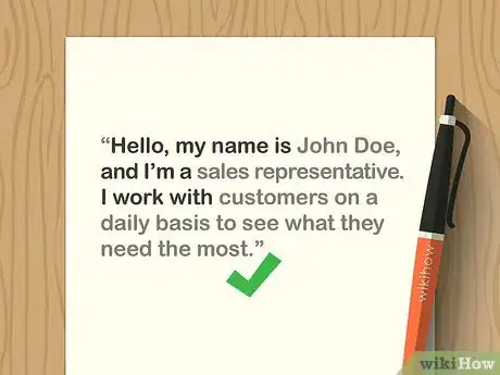 Image titled Do an Elevator Pitch Step 1