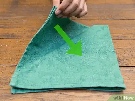 Image titled Fold a Napkin Like a Boat Step 9