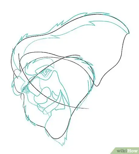 Image titled Draw the Beast from Beauty and the Beast Step 2