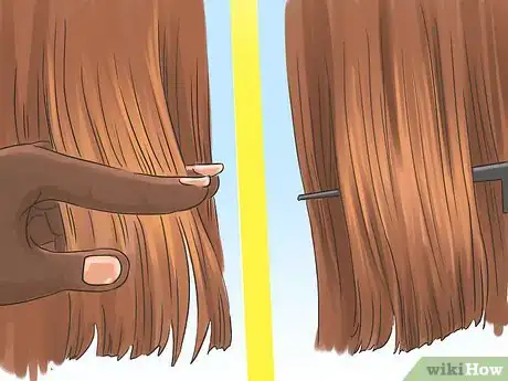 Image titled Cut Hair Straight Step 14