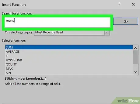 Image titled Use the Round Function in a Formula in Excel Step 7