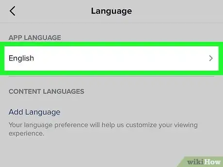 Image titled Change Your Language on Tiktok Step 5
