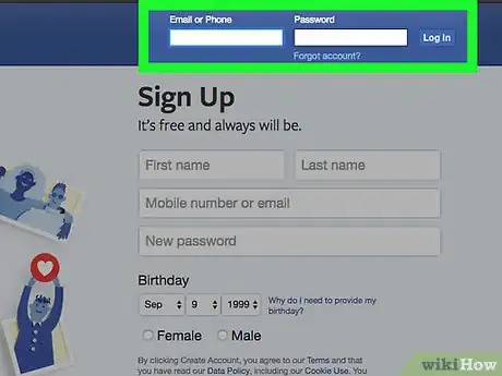 Image titled Keep Private on Facebook Step 2