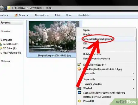 Image titled Change Your Desktop Background to the Bing Daily Picture (on Windows) Step 2