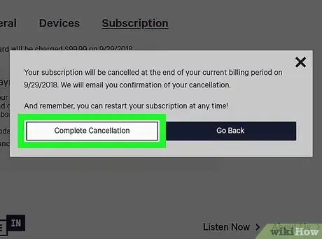 Image titled Cancel Tunein Radio on PC or Mac Step 8