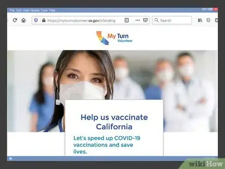 Image titled Volunteer in Exchange for a COVID Vaccine in California Step 1