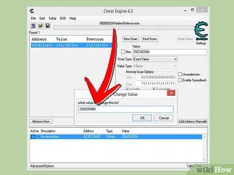 Image titled Hack Radiant Defense on Windows 8 Using Cheat Engine Step 25