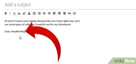 Image titled Email Your Mom Asking for Something Step 4