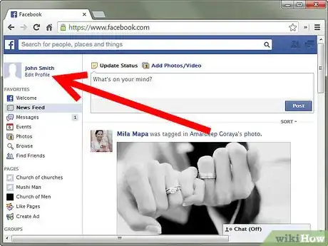 Image titled Hide Your E Mail on Your Facebook Profile Step 3