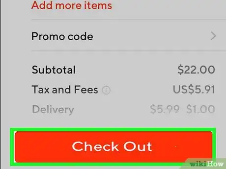 Image titled Tip on DoorDash on iPhone or iPad Step 6