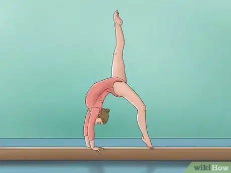 Image titled Do to Back Walkovers on the Beam Step 13