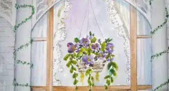 Paint a Hanging Basket of Flowers in Watercolor