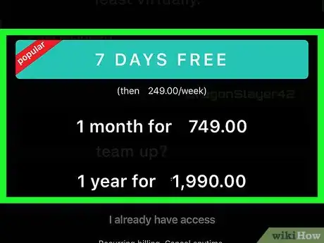 Image titled Get Unlimited Hoots on the Hooked App on iPhone or iPad Step 3