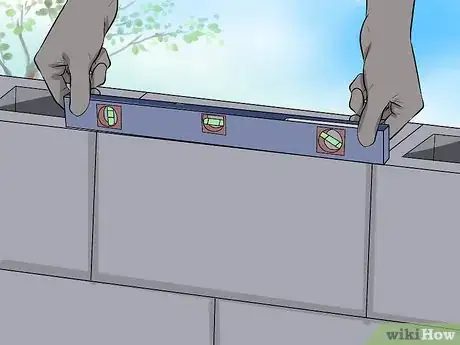 Image titled Lay Concrete Blocks Step 17
