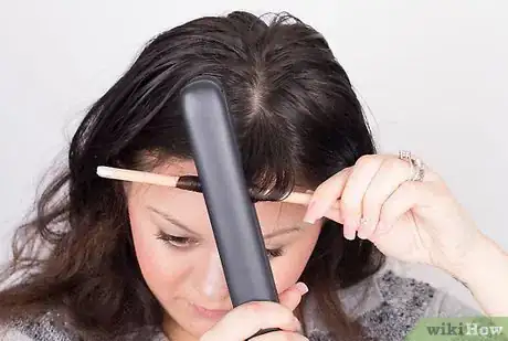 Image titled Curl Your Hair with a Pencil Step 8