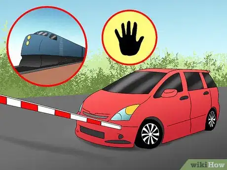 Image titled Cross a Railroad Crossing Step 3