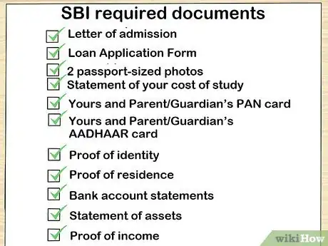 Image titled Get an SBI Education Loan Step 9
