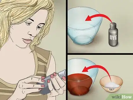 Image titled Ombre Dye Table Runners Step 2