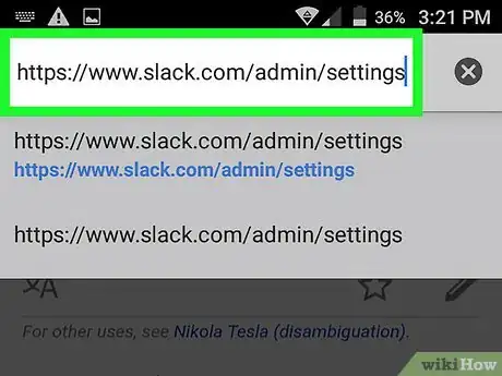 Image titled Delete a Slack Account on Android Step 1