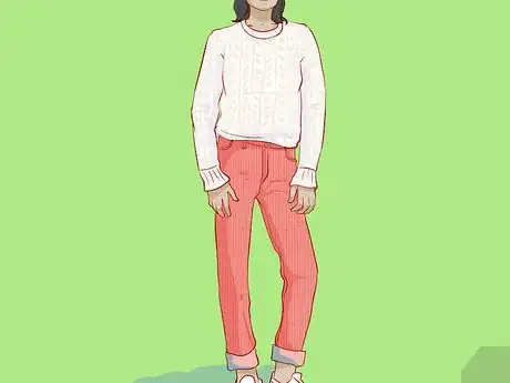 Image titled Wear Pink Corduroy Pants Step 7