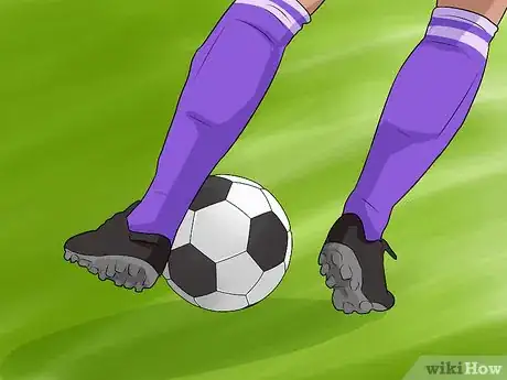 Image titled Half Volley a Soccer Ball Step 12