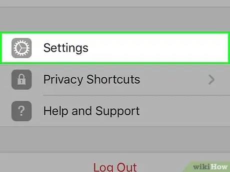 Image titled Deactivate a Facebook Account Step 3