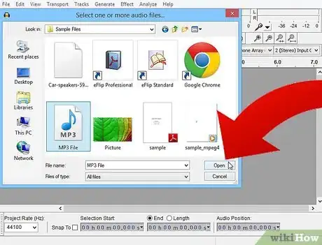 Image titled Import Audio in Audacity Step 5