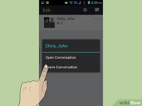Image titled Delete Conversations on Kik Step 3