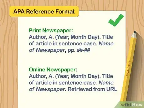 Image titled Cite Newspaper Articles in APA Step 1