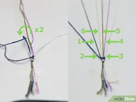 Image titled Make a Candy Stripe Friendship Bracelet Step 14