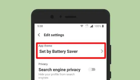 Image titled Pinterest dark theme option.png
