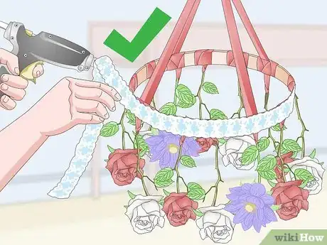 Image titled Make a Hanging Flower Chandelier Step 18