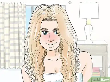 Image titled Wash Hair Less Step 12