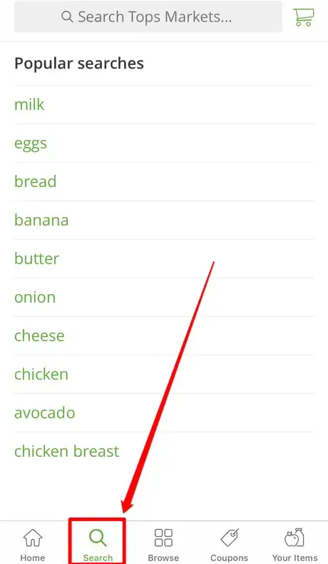Image titled Use Instacart on an iPhone or iPad Step 4.png