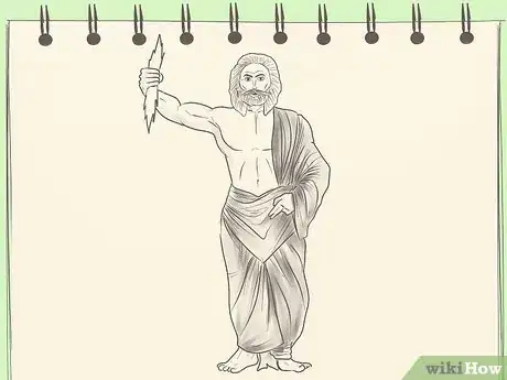 Image titled Draw Zeus with Charcoal Pencil Step 9