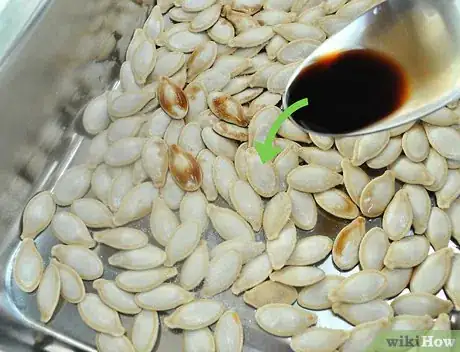 Image titled Make Pumpkin Seeds in the Oven Step 9