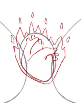 Image titled Draw a Heart with Wings Step 11