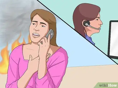 Image titled Escape from a Fire in a High Rise Step 3