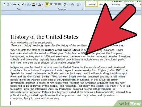 Image titled Copy and Paste in Microsoft Word Step 3