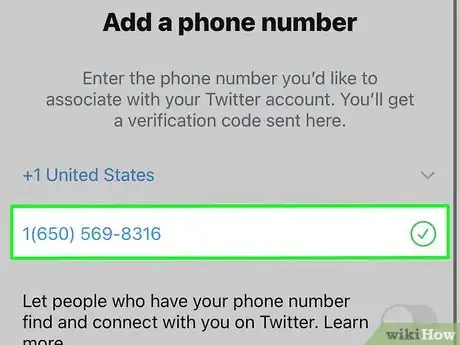 Image titled Add a Phone Number on Twitter Step 13