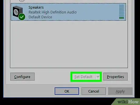 Image titled Set a Default Sound Device on Windows 7 Step 4