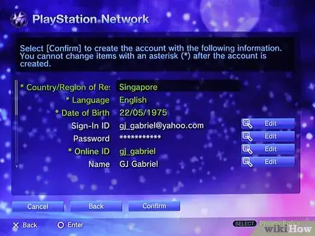 Image titled Make a Master Account on PS3 Step 9