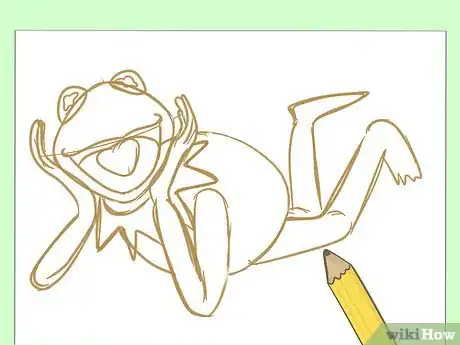Image titled Draw Kermit the Frog Step 9