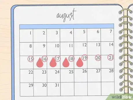Image titled Keep a Menstrual Calendar Step 7