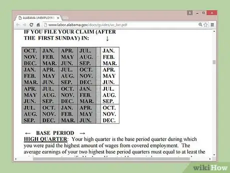Image titled Calculate Alabama Unemployment Step 12